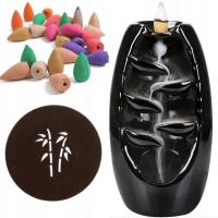 KOMINEK ZAPACHOWY KADZIDŁO WODOSPAD KADZIDEŁKO 50 KNOTÓW PODSTAWKA PREZENT