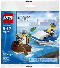 LEGO City Policja wodna Łódka 30227- polybag