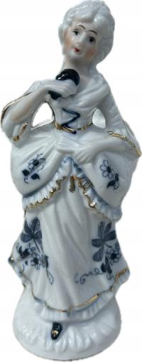 ładna figurka porcelana Kobieta z książką