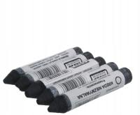 KREDA TECHNICZNA NIEZMYWALNA A2 CZARNA- 5 szt.