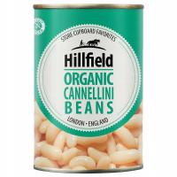 Консервированные бобы каннеллини 400 г Hillfield Coppola Foods Bio итальянский