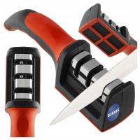 OSTRZAŁKA TRÓJFAZOWA OSEŁKA DO NOŻY NOŻYCZEK KUCHENNYCH NOŻYC PREMIUM 3W1