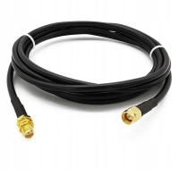 Kabel antenowy SMA wtyk / SMA gniazdo H155 5m
