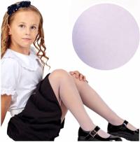 Desu детские колготки белый полиамид