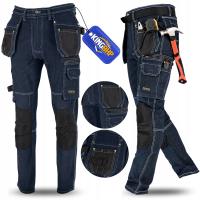 Spodnie robocze długie KING BHP jeans monter