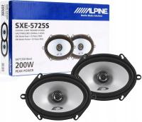 Колонки Alpine SXE-5725s 2-полосные 5x7 коаксиальные