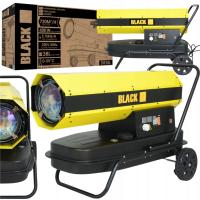 Nagrzewnica dmuchawa olejowa diesel 40 kW termostat LCD 38 l BLACK