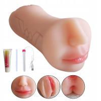 Мужской мастурбатор искусственная вагина анальный оральный 20 см анальный