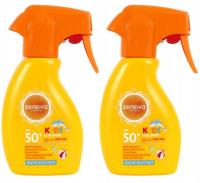 2x Bezpieczny Krem Olejek do Opalania w Sprayu Dla Dzieci SPF 50 Witamina E