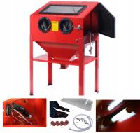 ПЕСКОСТРУЙНЫЙ АППАРАТ КАБИНА 220L ПОЛНЫЙ КОМПЛЕКТ ПРОЧНЫЙ