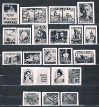 ZESTAW Z TABL.3 Z KSIĄŻKI 400 L POCZTY POLSKIEJ