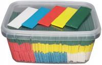 BOX 250szt. Kliny Podkładki 30mm 1-5 mm.do montażu Okien 5 grubości +WIADRO