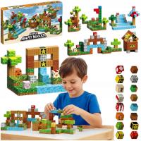 KLOCKI MAGNETYCZNE KLOCKI SZEŚCIANY 100 KLOCKÓW PIKSELE GRA LOGICZNA DZIECI