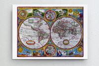 Stara mapa Świata - New and accurat map of the world - Speed - 1651 - 30x21