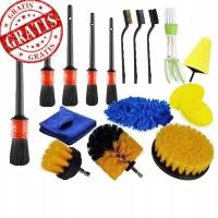 Zestaw detailing do czyszczenia samochodu 17 szt.