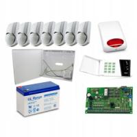 ZESTAW ALARMOWY SATEL CA-10 LED, 5 CZUJEK