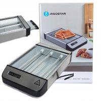 Toster Aigostar B302023IV srebrny/szary 1000 W