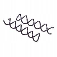 5 sztuk Women Black Spiral rew Spinki do włosów Sp