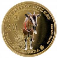 20 MIEDZIAKÓW MINI ZOO - KOZA - 2 X KOLOR - 2024 - MOŻLIWOŚĆ PERSONALIZACJI