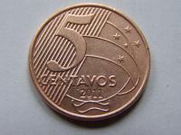 BRAZYLIA BRASIL 5 CENTAVOS 2011 ROK !!!!!!!!! 1266