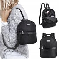 Женский рюкзак городской черный маленький рюкзак элегантный вместительный легкий ZAGATTO