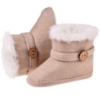 Buciki dla chłopczyka ocieplane niemowlęce. Niechodki na zimę