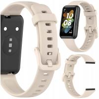 Pasek RabbitMob do Huawei Band 7 beżowy