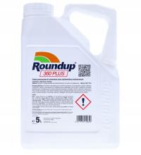 ROUNDUP 360 PLUS 5L ГЕРБИЦИДНЫЙ ГЛИФОСАТ ДЛЯ ОДНО-И ДВУДОЛЬНЫХ СОРНЯКОВ