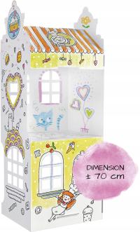 Monumi 3D kolorowanka ul. Pyszności L wys. 70cm