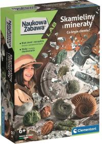 Zestaw Skamieliny i Minerały 50866 Clementoni 6+