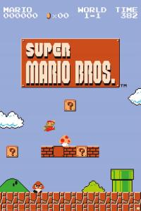 Постер на стену из игры Super Mario Bros World 61x91, 5 см