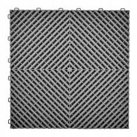 Модульная напольная плитка головоломка 40x40 гараж авто напольная мастерская серый