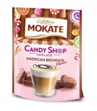 Кофейный напиток кофе капучино американский Брауни латте конфеты магазин 110 г Мокате