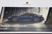 Porsche 911 Turbo prospekt 07 2020 model 2021 polski tw. oprawa