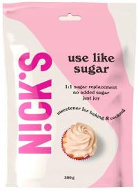 NICK'S USE LIKE SUGAR Słodzik w proszku 300g