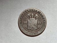 Holenderskie Indie Wschodnie 1 cent 1858 rok -NR0254