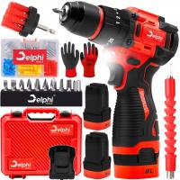 Аккумуляторная дрель-шуруповерт бесщеточный ударный мощный 2XAKU отвертка