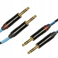 Kabel jack 6,3 mm - jack 6,3 mm SOUND STATION QUALITY (SSQ) JSJS1 PRO 1 m