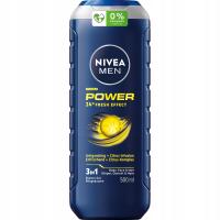 NIVEA MEN Power Pobudzający 3w1 Żel pod prysznic męski 500 ml