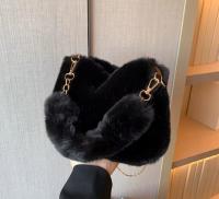 ELEGANCKA DAMSKA TOREBKA Z FUTERKIEM CZARNA MIĘKKA IDEALNA NA PREZENT