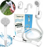 АККУМУЛЯТОРНЫЙ ТУРИСТИЧЕСКИЙ ДУШ ДЛЯ КЕМПИНГА С НАСОСОМ