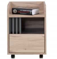 контейнер мебели на колесиках с ящиком небольшой мобильный шкаф для комнаты Allmo 10