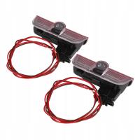 VW Passat B6 B7 B8 Led Logo Projektory z napisem HD+ Lampki powitalne