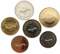 ARMENIA ZESTAW 6 MONET 10 - 500 DRAM 2023 PAMIĄTKOWE 30 LAT WALUTY MENNICZE