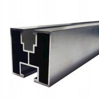 Монтажный профиль алюминиевый рельс для панелей PV 40x40 2400 мм