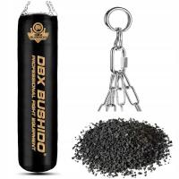 Боксерская груша 140 см 60 кг, наполненная резиной, тяжелая, прочная