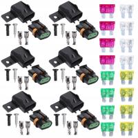 WODOODPORNA PODSTAWKA BEZPIECZNIKOWA ATO/ATC 6PAR 30A SZCZELNA DO SAMOCHODU