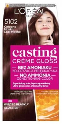 LOREAL CASTING CREME GLOSS 5102 CHŁODNA MOKKA