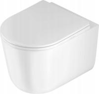 Miska WC podwieszana bezkołnierzowa Deante Jasmin z deską wolnoopadającą