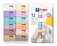 FIMO SOFT modelina zestaw 12 x 25g Pastel masa